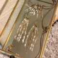 Natural Shell Tassel Earring