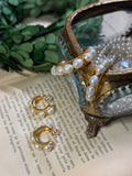 Pearl Hoop Earring