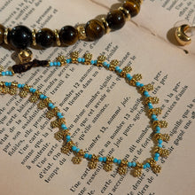 Load image into Gallery viewer, Turquoise Flower Necklace
