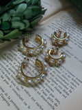Pearl Hoop Earring
