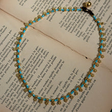 Load image into Gallery viewer, Turquoise Flower Necklace
