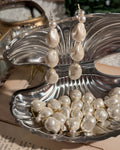 Faux Baroque Pearl Long Earring
