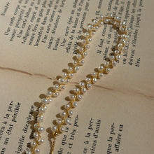 Load image into Gallery viewer, Pearl Lace Adjustable Necklace
