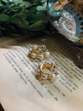 Pearl Hoop Earring