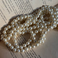 Classic Long Pearls Necklace