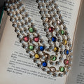 Vintage Style Multiple Gems Necklace
