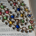 Vintage Style Multiple Gems Necklace