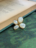 Mother of Pearl Flower Ring