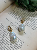 Baroque Gold Rope Earring