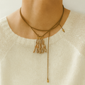 Natural Shell Tassel Necklace