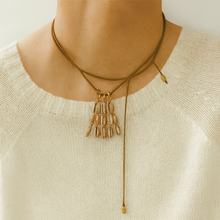 Load image into Gallery viewer, Natural Shell Tassel Necklace
