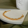 Round Swirl Chain Bracelet