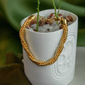 Round Swirl Chain Bracelet