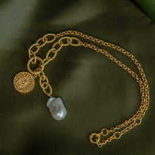 Load image into Gallery viewer, Antique Coin Baroque Necklace
