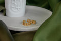 Bamboo Hoop Earring