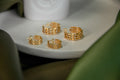 Bamboo Hoop Earring