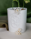 Pearl Bow Earring