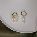 Asymmetry Pearl Earring