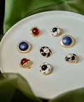 Vintage Glazed Earring
