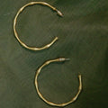 Bamboo Big C Earring