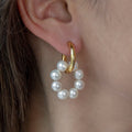 Asymmetry Pearl Earring