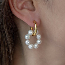 Load image into Gallery viewer, Asymmetry Pearl Earring

