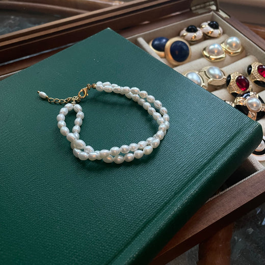 Double Pearl Bracelet